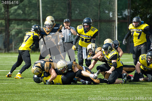 Image of A. Lemeshev (15) fall down