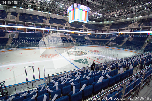 Image of Interior of Ice Palace VTB Moscow