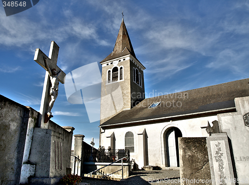 Image of Church and cemetery