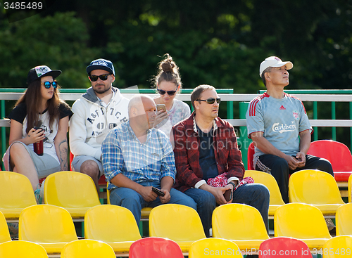 Image of Spectators on tribune