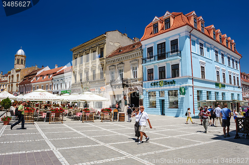 Image of Usual day at Council Square, Brasov