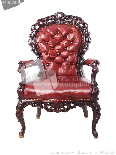 Image of Classic leather luxury big boss chair