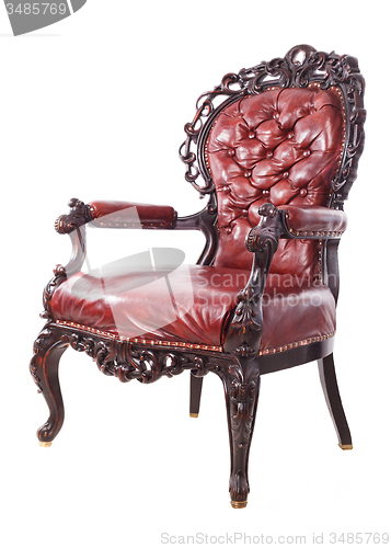 Image of Classic leather luxury big boss chair