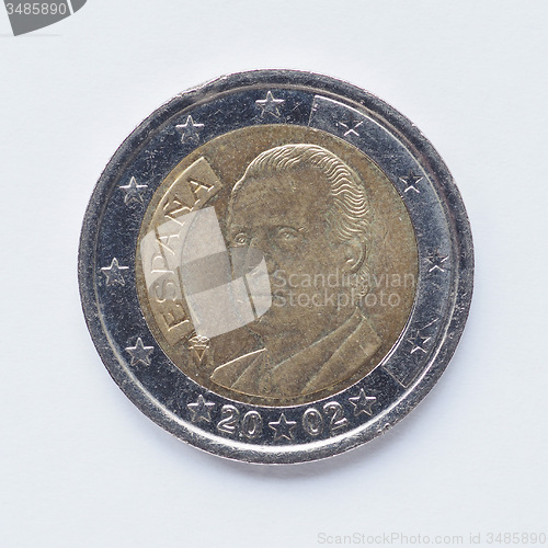 Image of Spanish 2 Euro coin