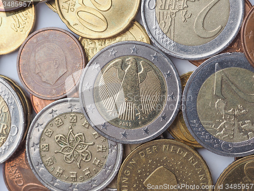 Image of Euro coins