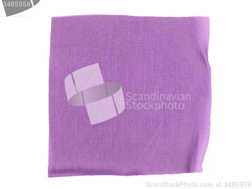 Image of Purple fabric sample