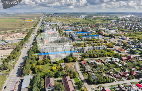 Image of Mys residential complex. Tyumen. Russia