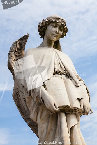 Image of Old cemetery statue