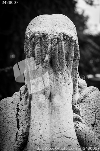 Image of Old Cemetery statue