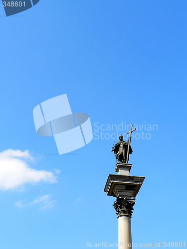 Image of King Zygmunt III column