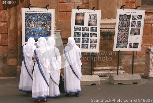 Image of Nuns in Rome