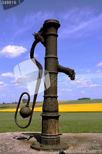 Image of Vintage water pump
