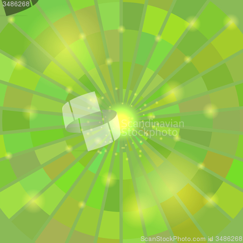 Image of Abstract Elegant Green Background