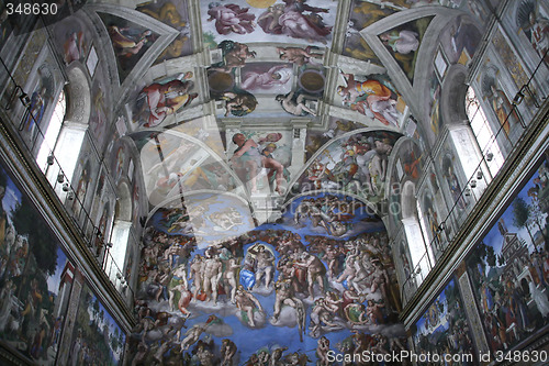 Image of Sistine Chapel interior