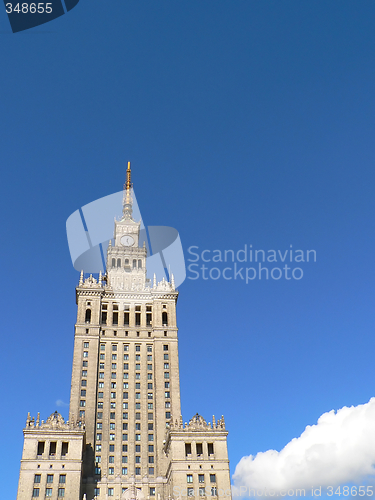 Image of Palace of Culture in Warsaw