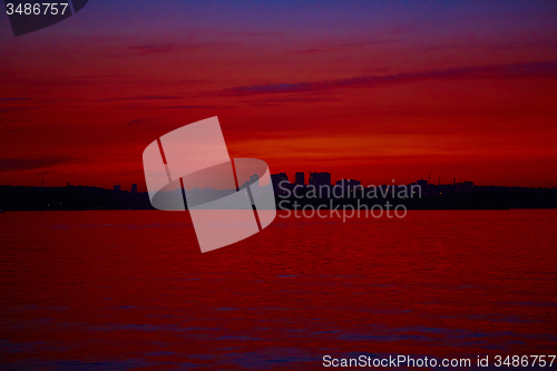 Image of Sunrise over the river