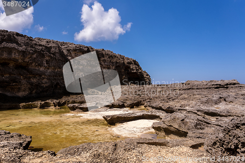 Image of coastline at Nusa Penida island