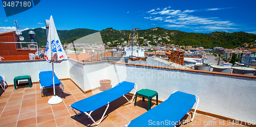 Image of Solarium on the roof of the hotel