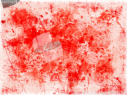 Image of Red blots background
