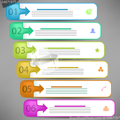 Image of Modern  Infographics Banners