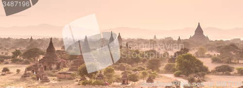 Image of Temples of Bagan, Burma, Myanmar, Asia.