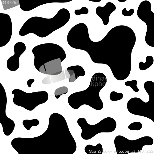 Image of Seamless pattern cow skin