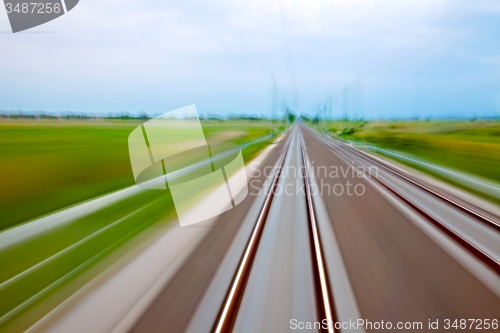 Image of Rails blur