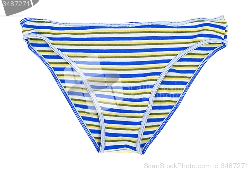 Image of Panties isolated on white