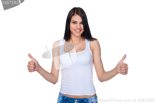 Image of Double thumbs up