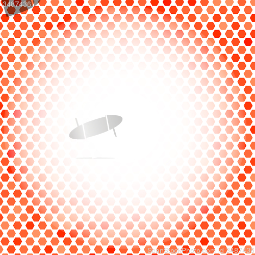 Image of  Abstract Red Mosaic Pattern