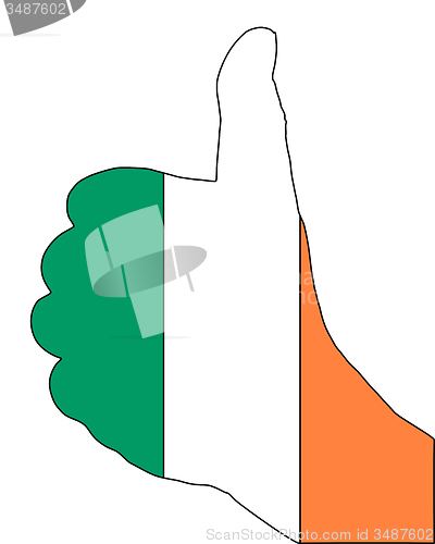 Image of Ireland hand signal