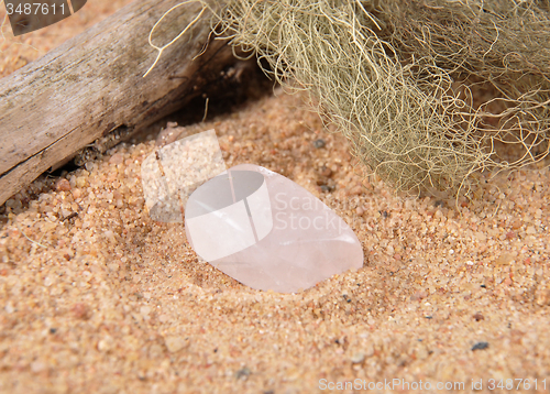 Image of Rock crystal on beach