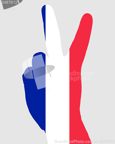 Image of French hand signal
