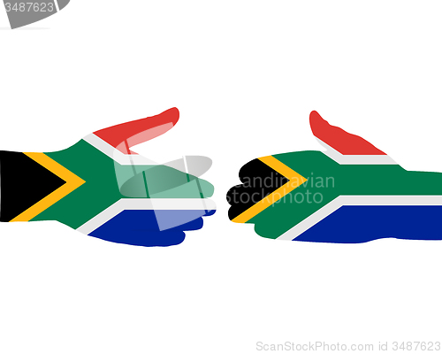 Image of South African handshake