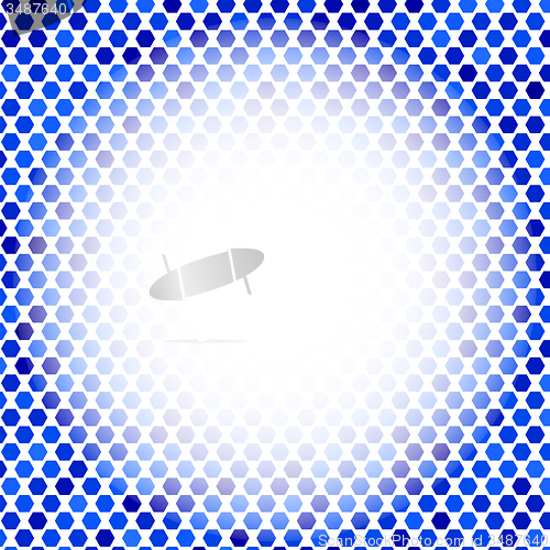 Image of Abstract Elegant Blue  Background