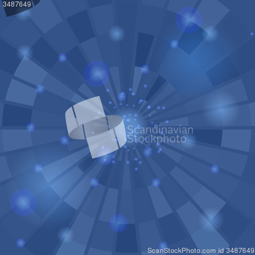 Image of Abstract Elegant Blue Background