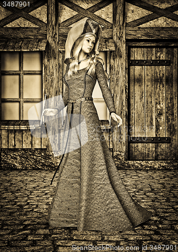 Image of Medieval Lady