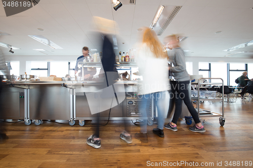 Image of grabbing lunch