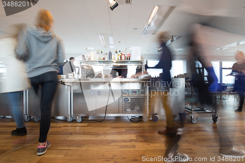 Image of Busy canteen