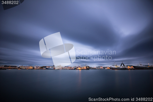 Image of Ships in harbor