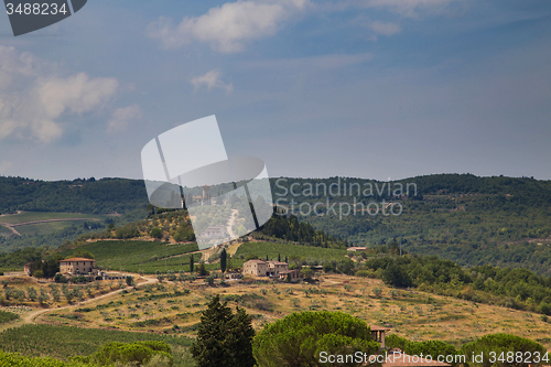 Image of Chianti farmhouses