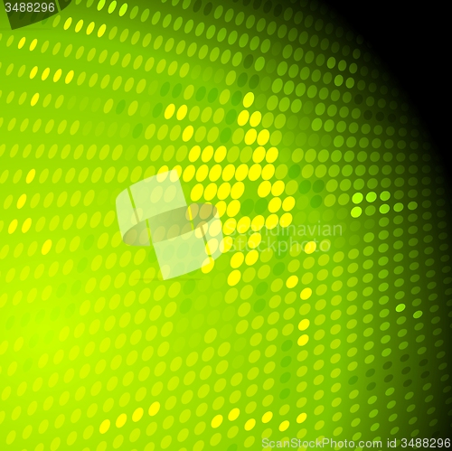 Image of Shiny light halftone green abstract background