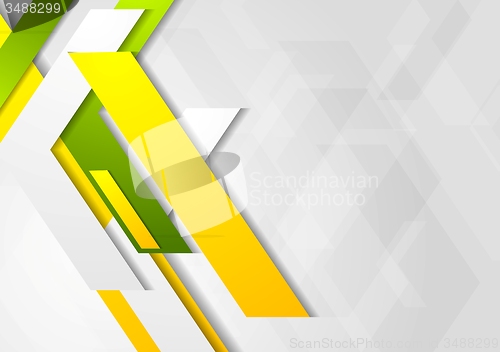 Image of Geometric bright vector modern design