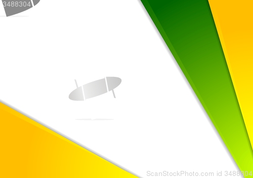 Image of Colorful corporate abstract vector design