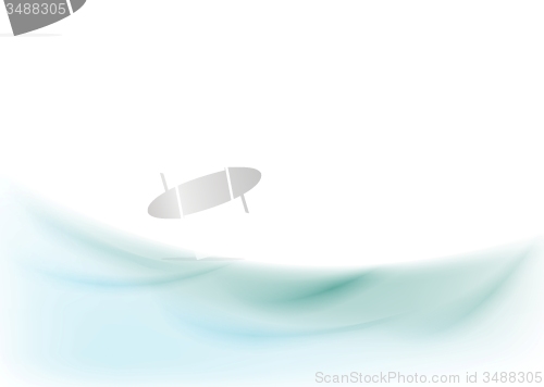 Image of Abstract smooth shiny wavy background