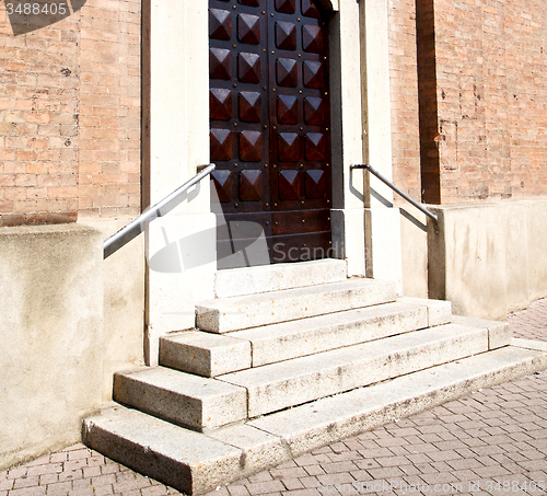 Image of old   door    in italy old ancian wood and traditional  texture 