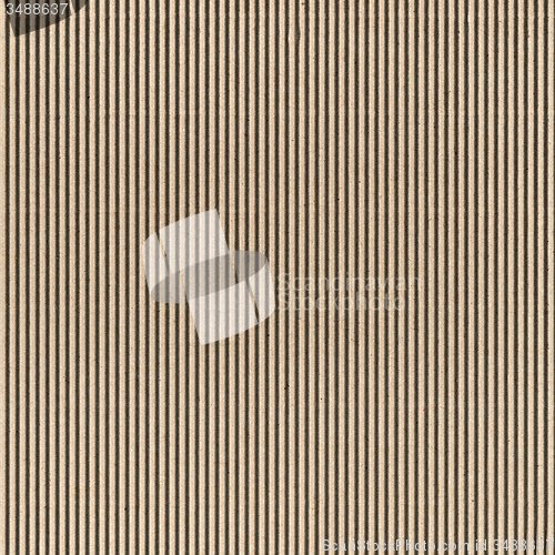 Image of Brown corrugated cardboard background