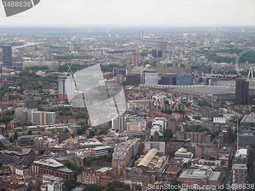 Image of Aerial view of London