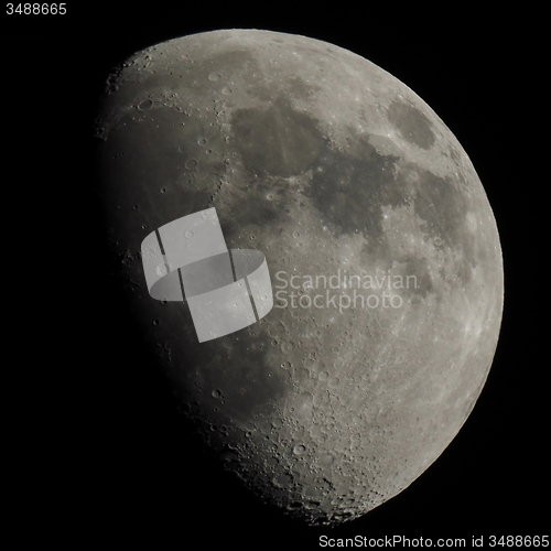 Image of Gibbous moon