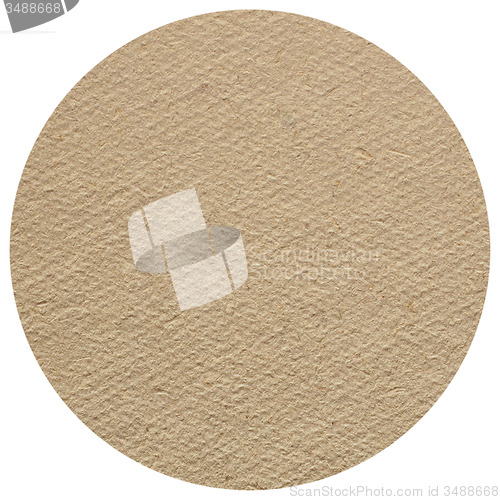 Image of Beermat drink coaster isolated